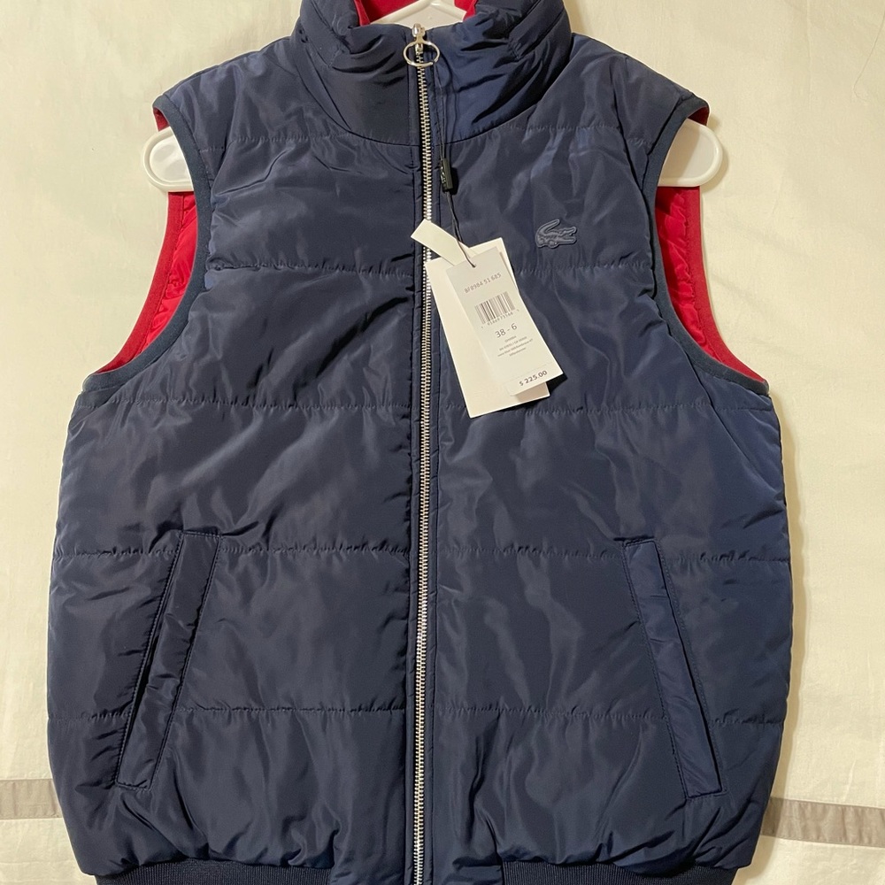 LACOSTE REVERSIBLE VEST